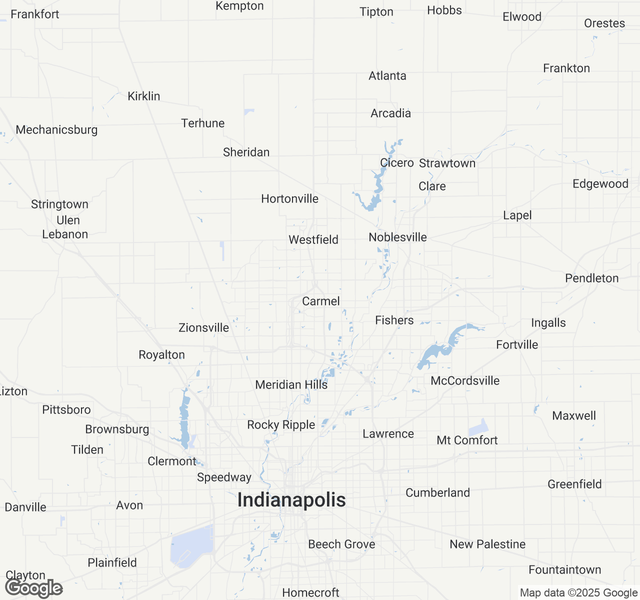 Map of Carmel-by-the-Sea